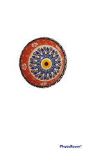 Load image into Gallery viewer, Handmade Ceramic Snack Bowl with Big Evil Eye
