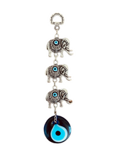 Load image into Gallery viewer, 8&quot; L - STEEL BIG EVIL EYE WITH ANIMAL FIGURES
